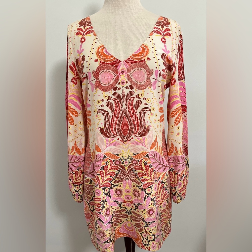 Calypso St Barth Silk Paisley Dress